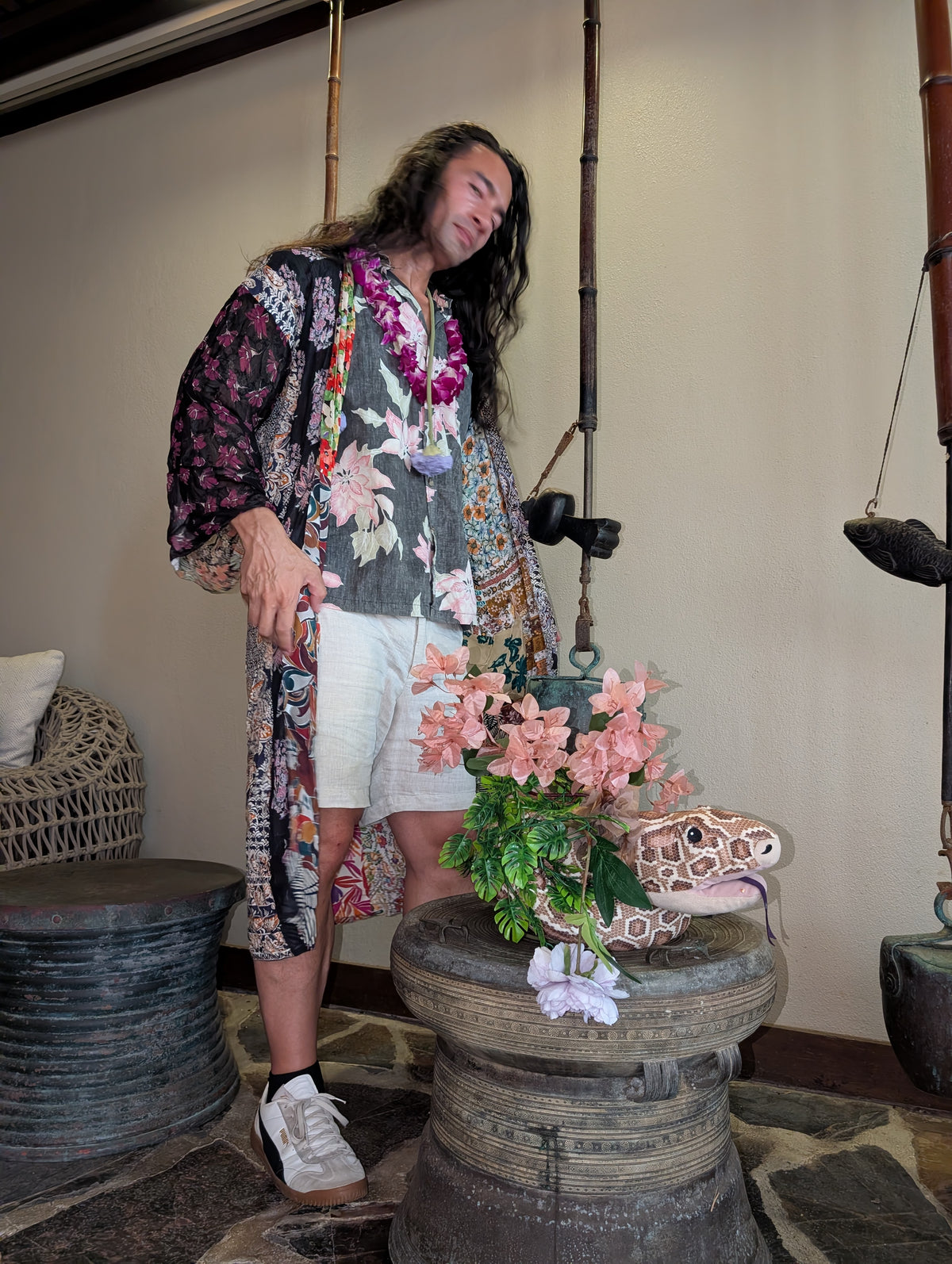 Hawaii Flower Dress 4