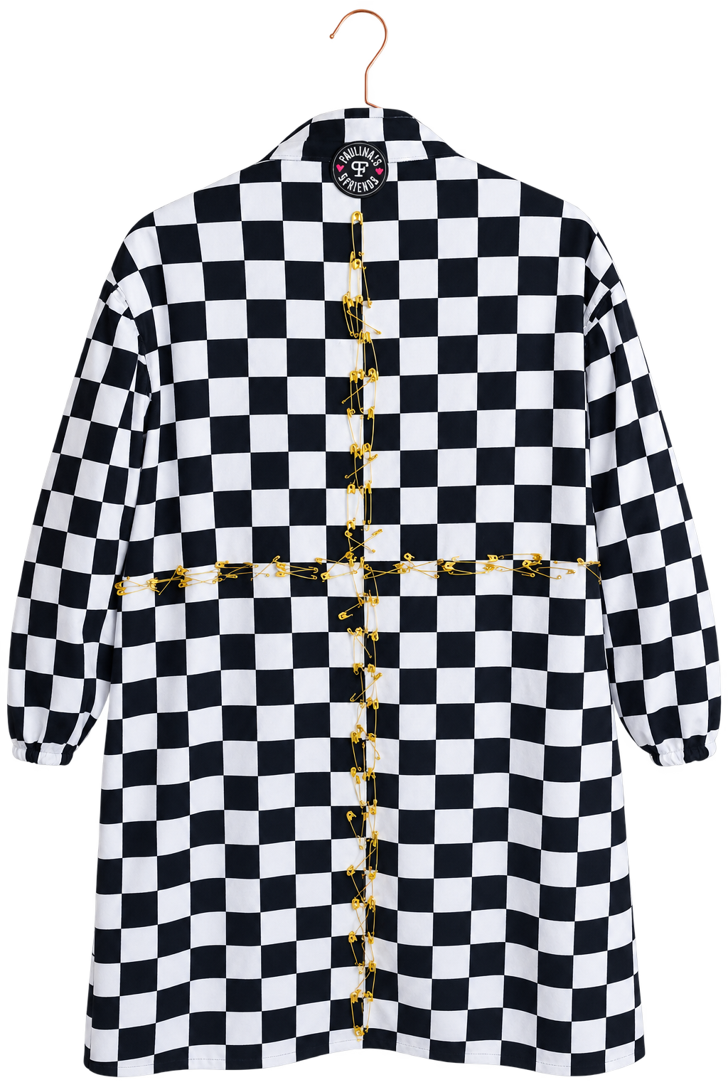 Black & white skull jacket
