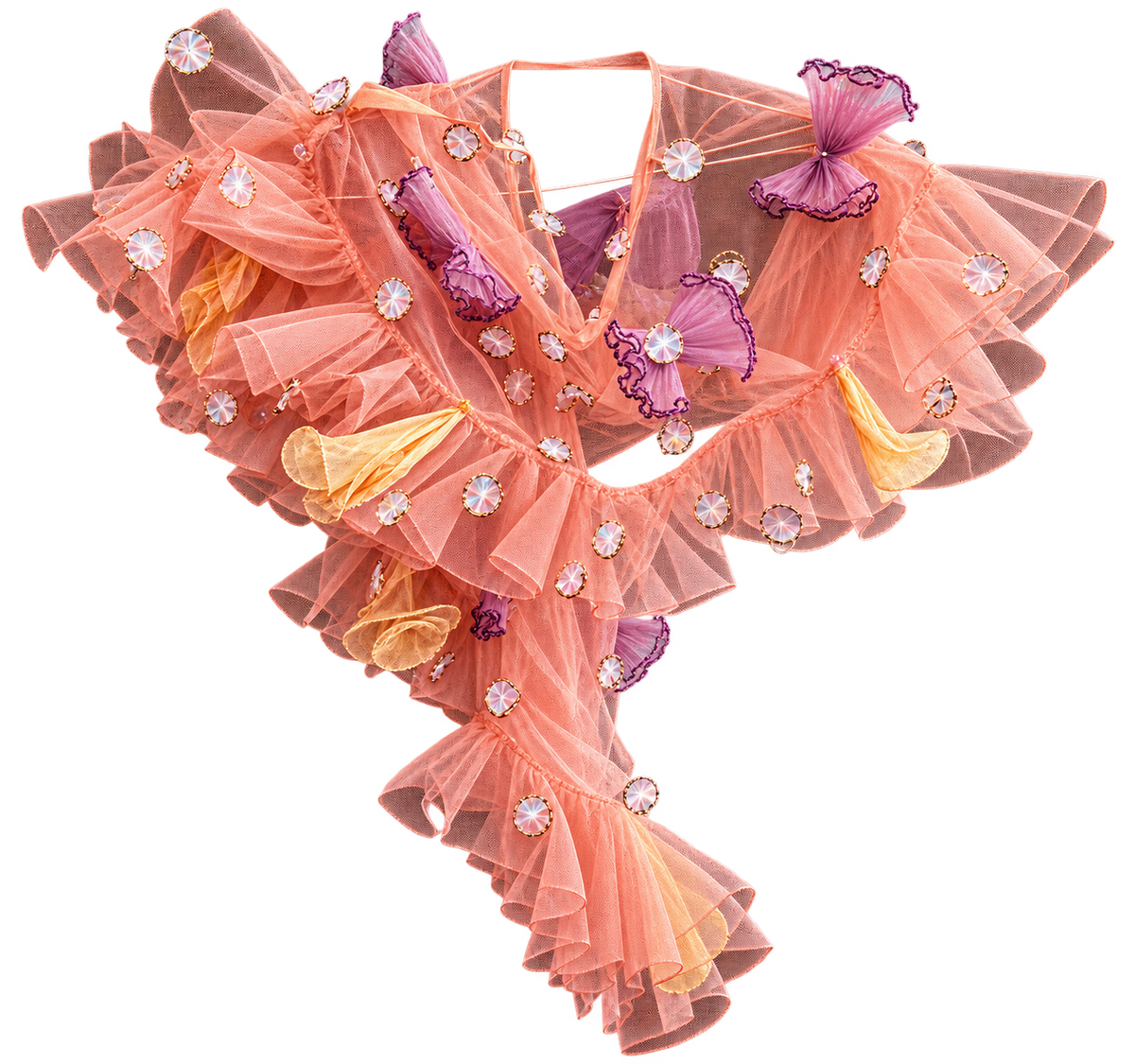 Ruffles scarf