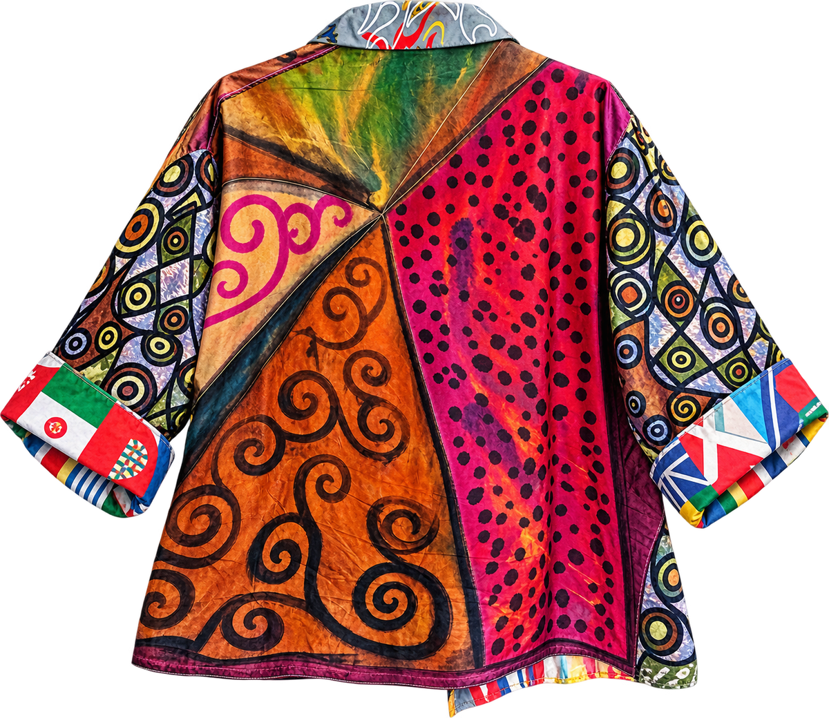 World flaggs blazer