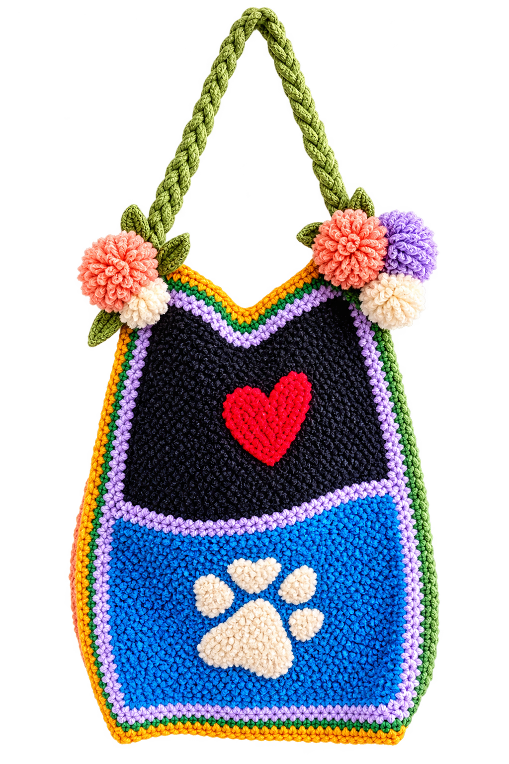 Heart & paw bag