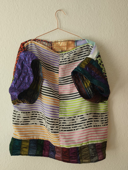 Animal print with stripes top - PAULINA'S FRIENDS