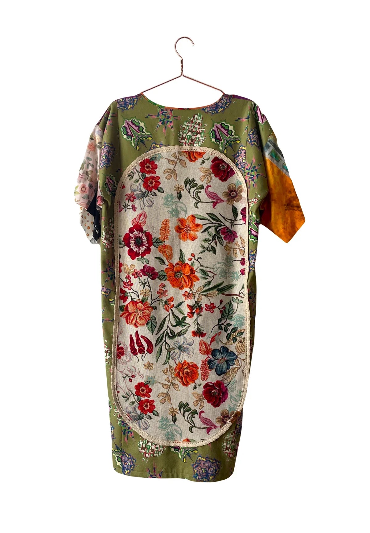 Purple Patchwork Dress - PAULINA'S FRIENDS