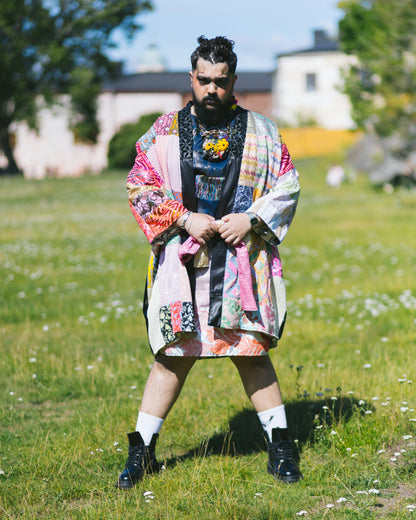 NYC Patchwork Kimono - PAULINA'S FRIENDS