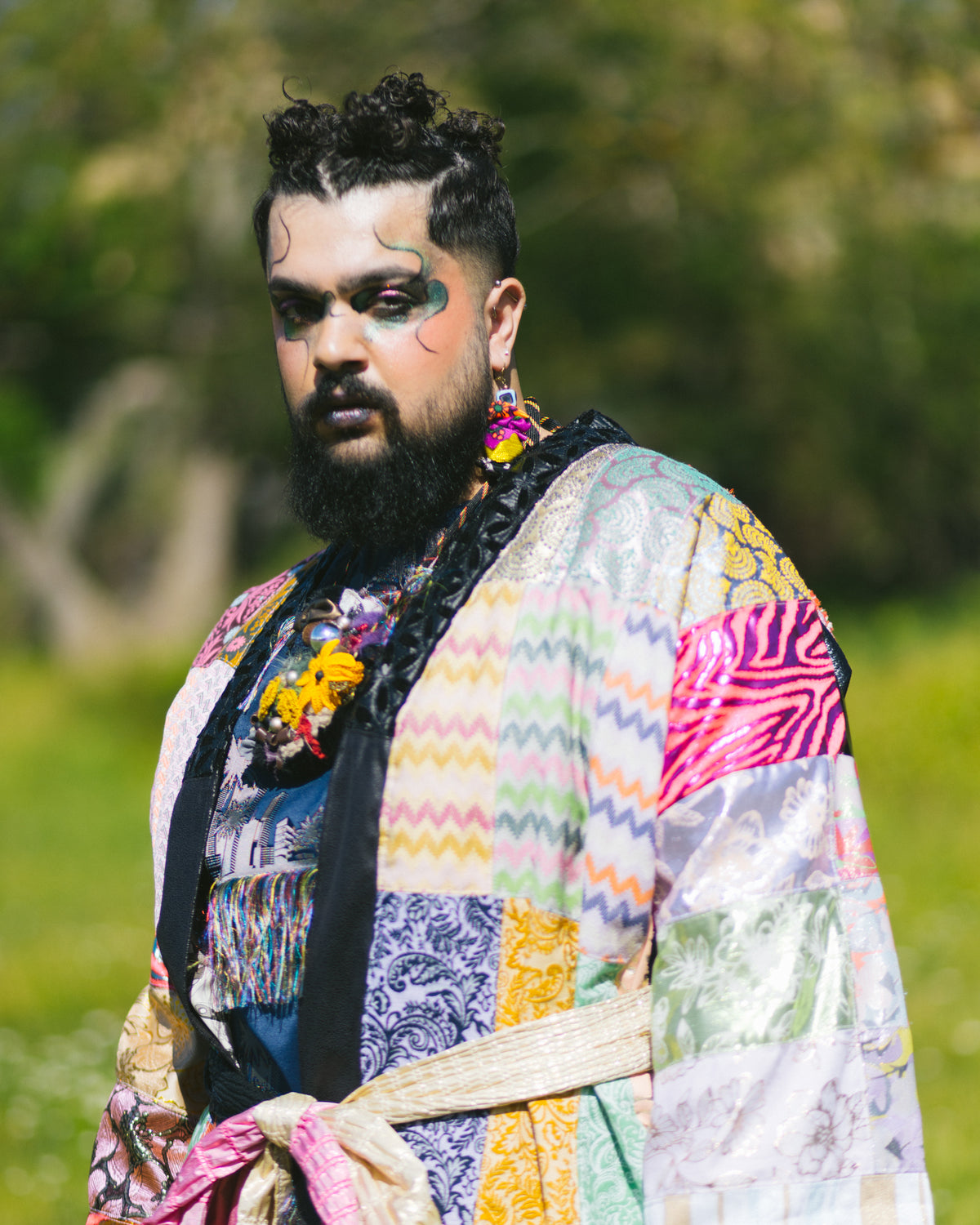 NYC Patchwork Kimono - PAULINA'S FRIENDS