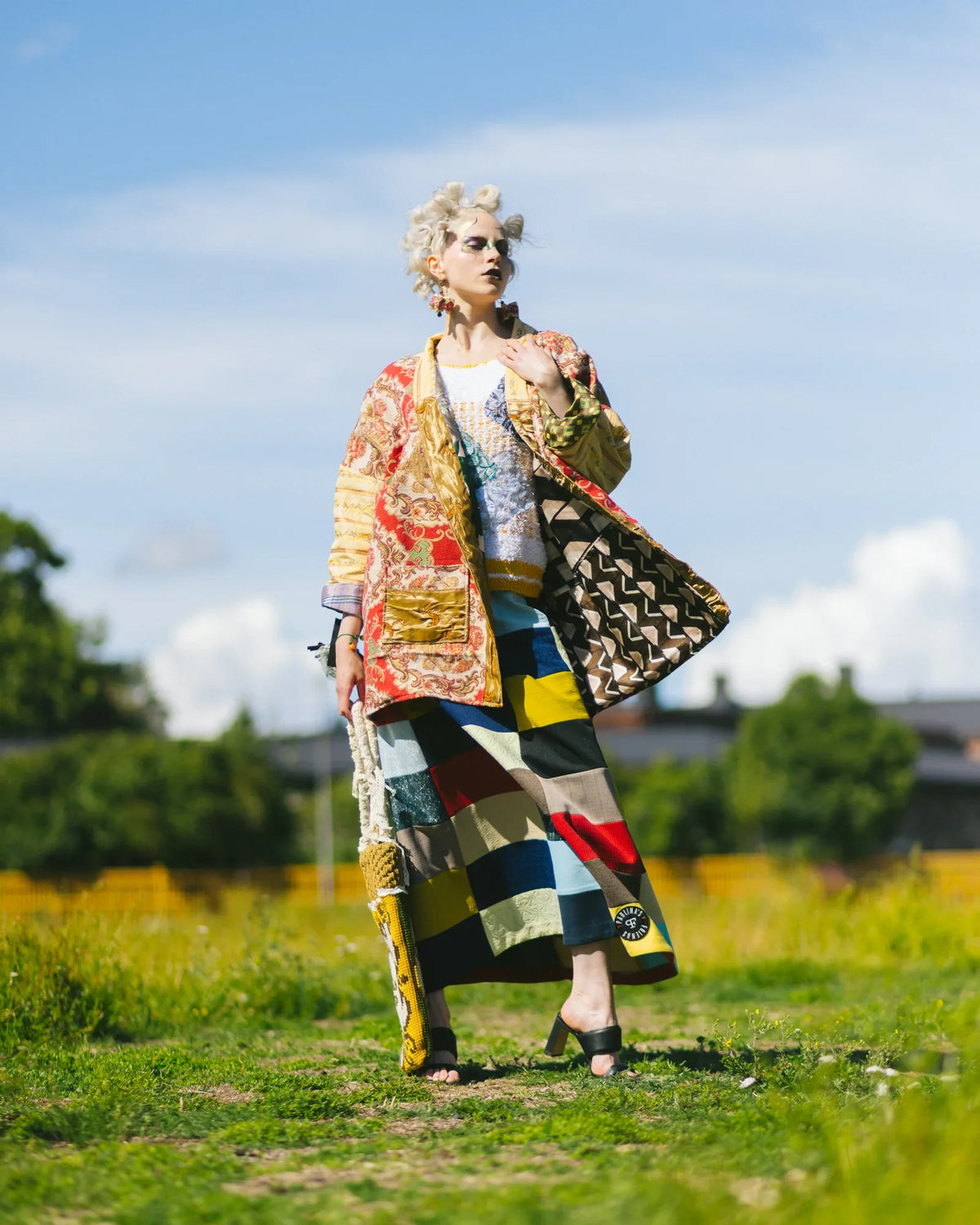 Patchwork Skirt - PAULINA'S FRIENDS