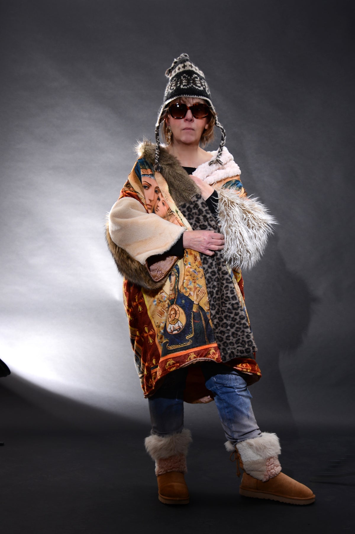Maria's plush Madonna Kimono - PAULINA'S FRIENDS