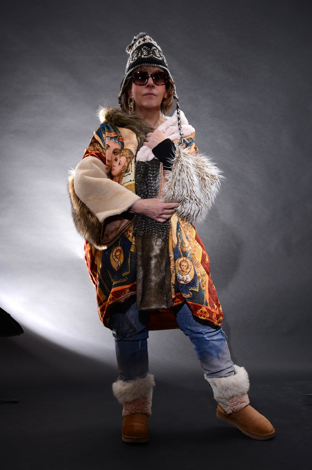 Maria's plush Madonna Kimono - PAULINA'S FRIENDS