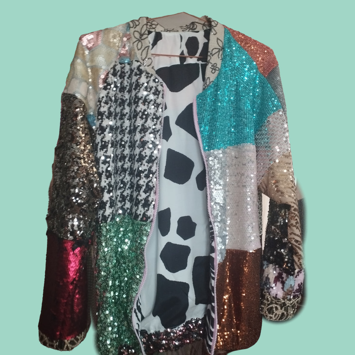 Paillettes bomber oversize - PAULINA'S FRIENDS