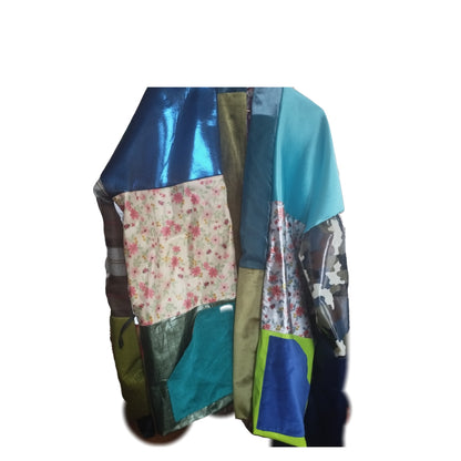 Short Patchwork Kimono - PAULINA'S FRIENDS