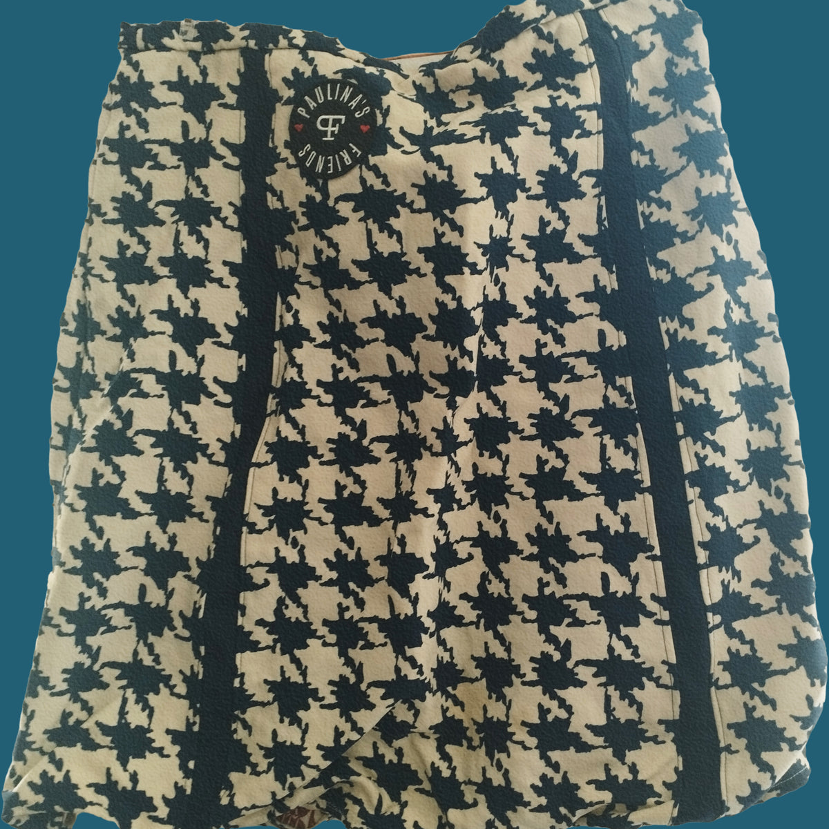Houndstooth vintage skirt - PAULINA'S FRIENDS