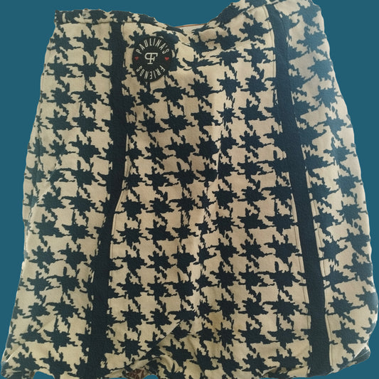 Houndstooth vintage skirt - PAULINA'S FRIENDS