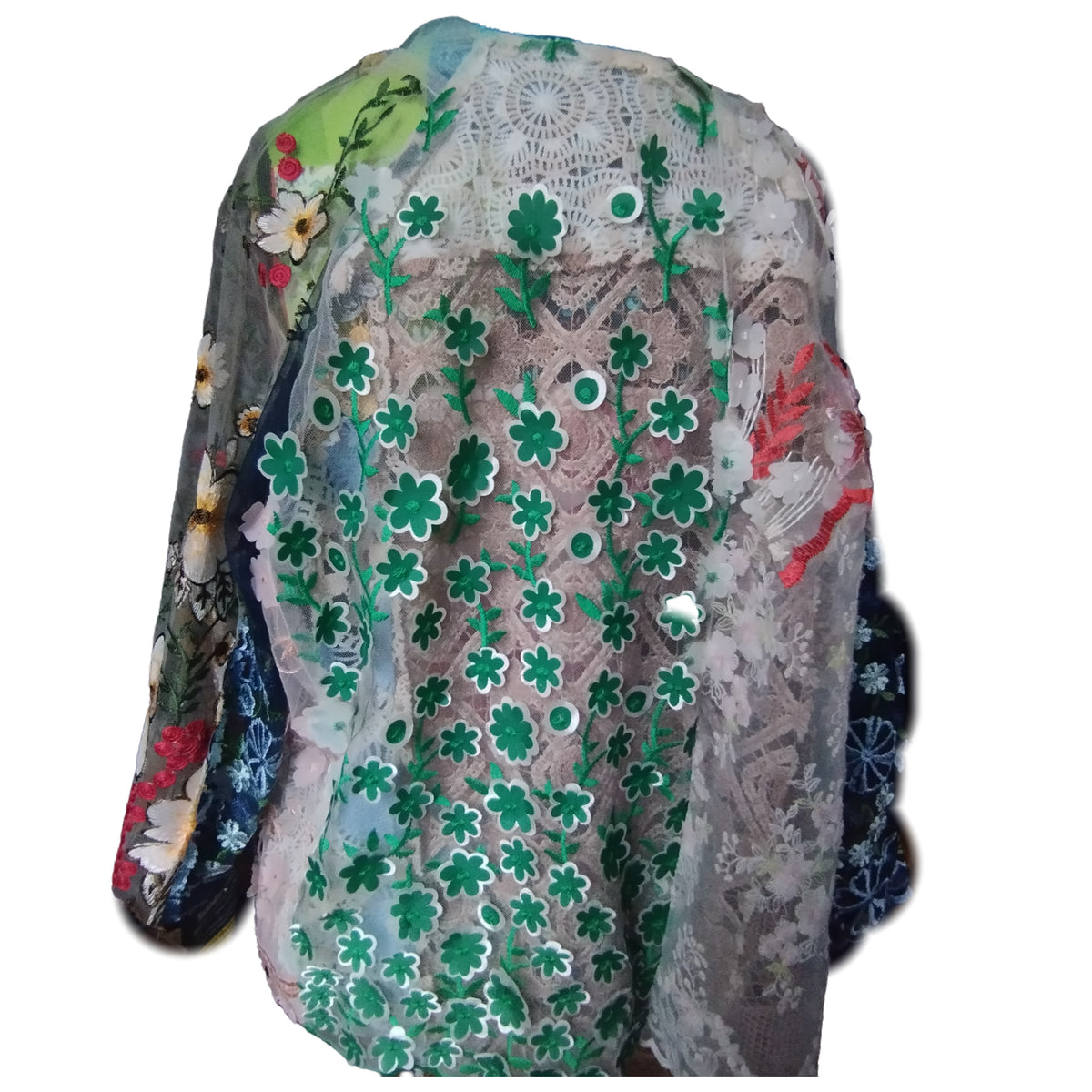 lace short kimono - PAULINA'S FRIENDS