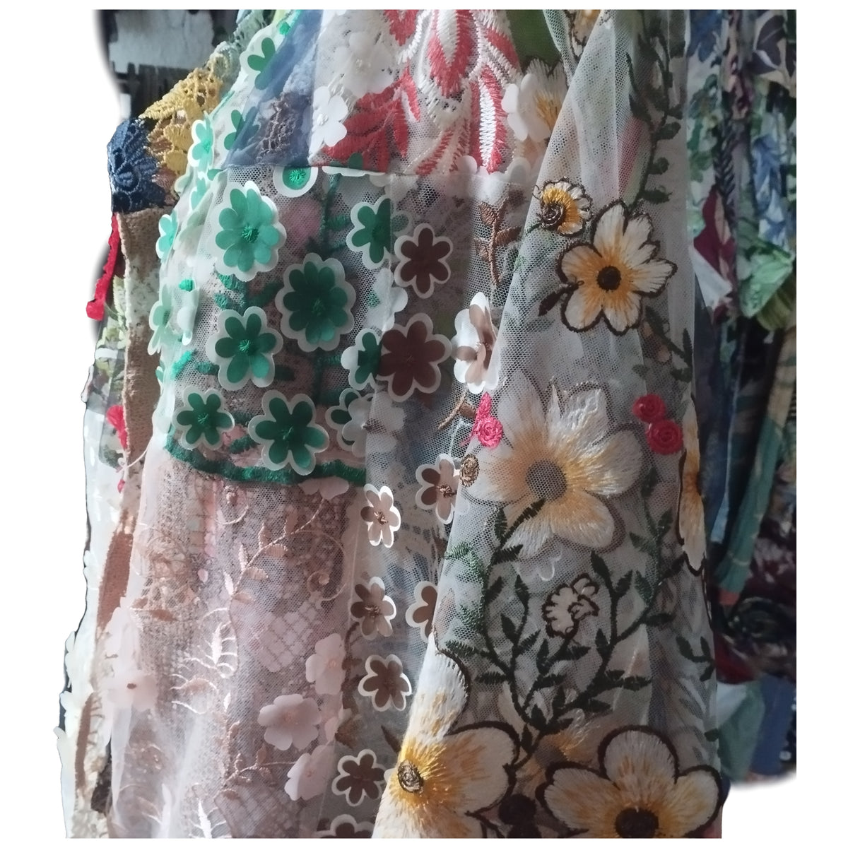 lace short kimono - PAULINA'S FRIENDS