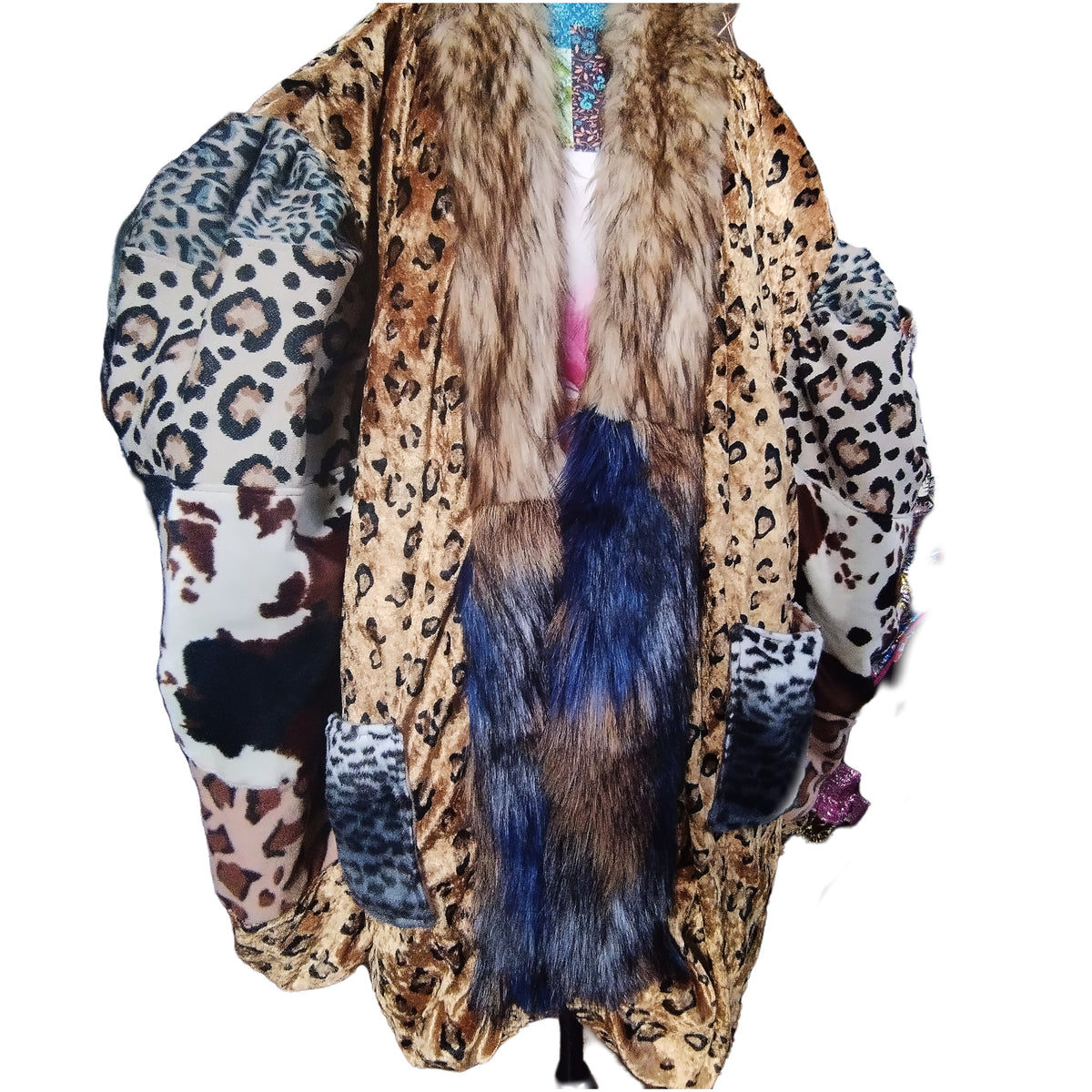 animal print kimono - PAULINA'S FRIENDS