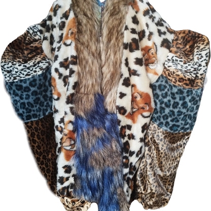 animal print kimono - PAULINA'S FRIENDS