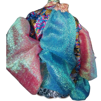 spacy holographic bomber - PAULINA'S FRIENDS