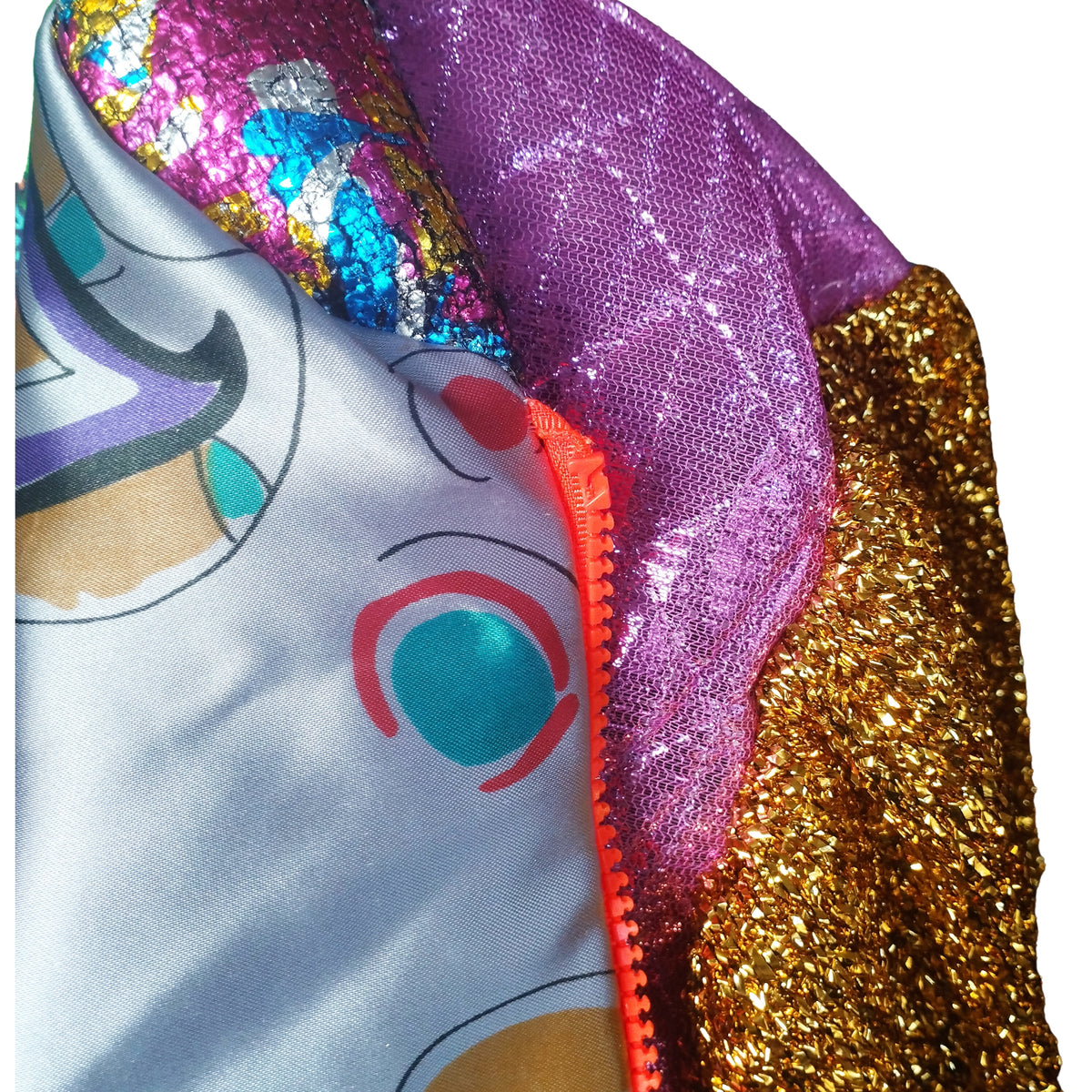 funky bomber with golden sleeves - PAULINA'S FRIENDS