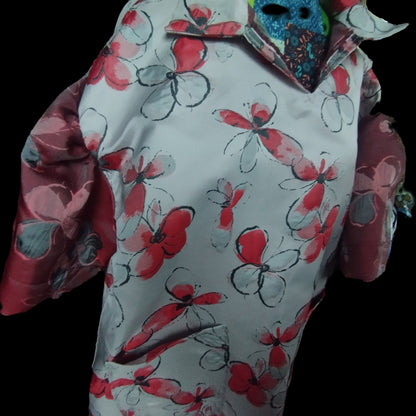 red butterflies dress - PAULINA'S FRIENDS