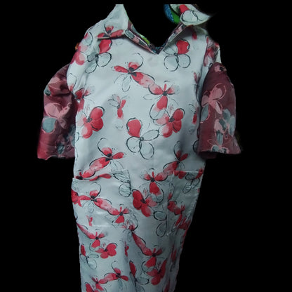 red butterflies dress - PAULINA'S FRIENDS