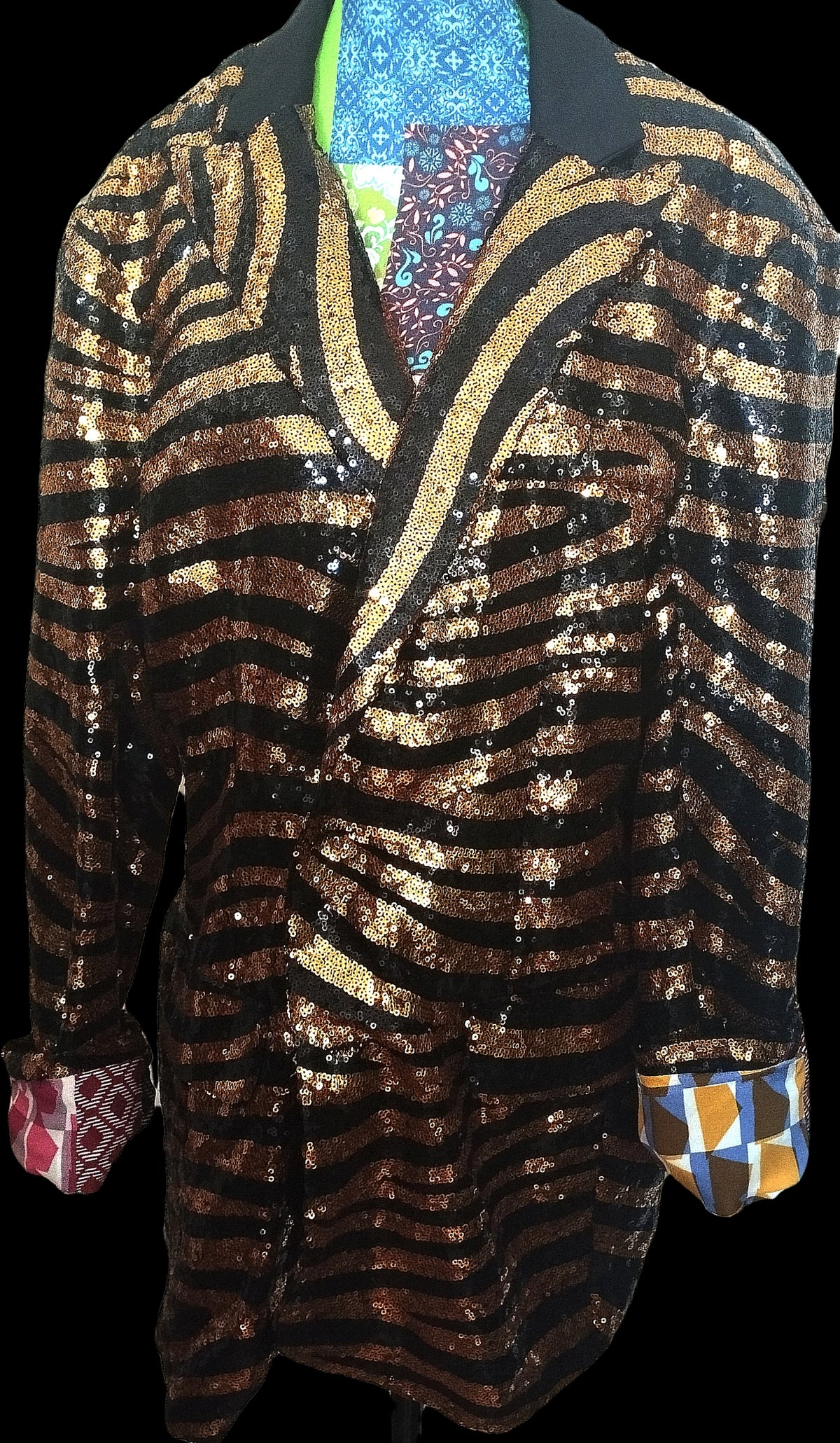 Paillettes zebra blazer - PAULINA'S FRIENDS