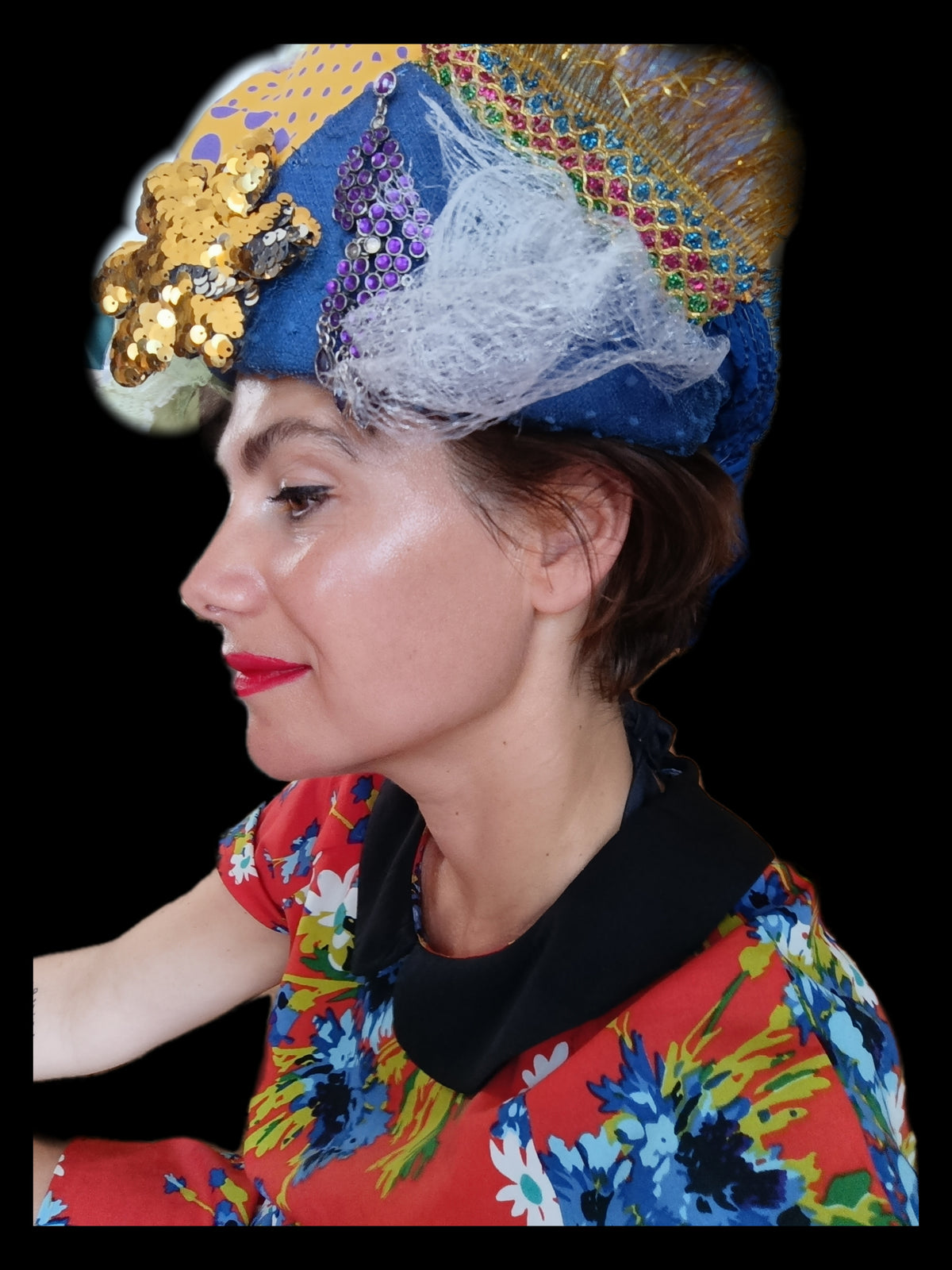 Blue yellow magic hat - PAULINA'S FRIENDS