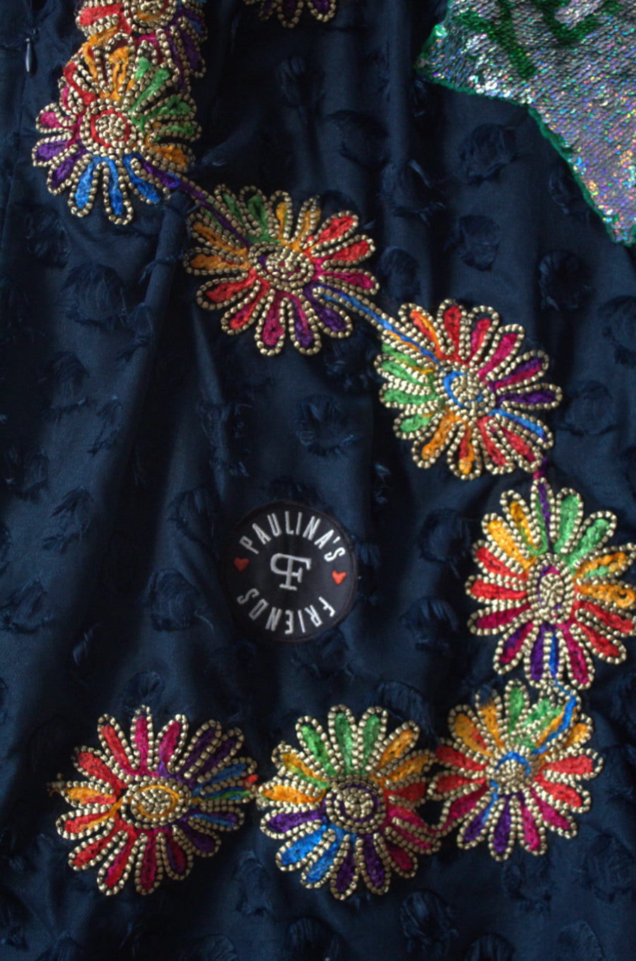 Navy Blue Dress - PAULINA'S FRIENDS