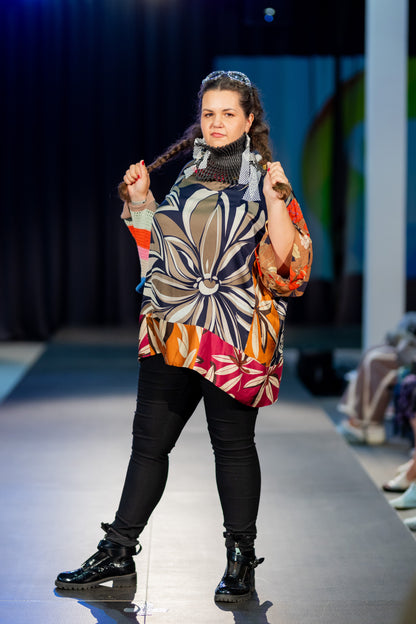Floral tunic blouse - PAULINA'S FRIENDS