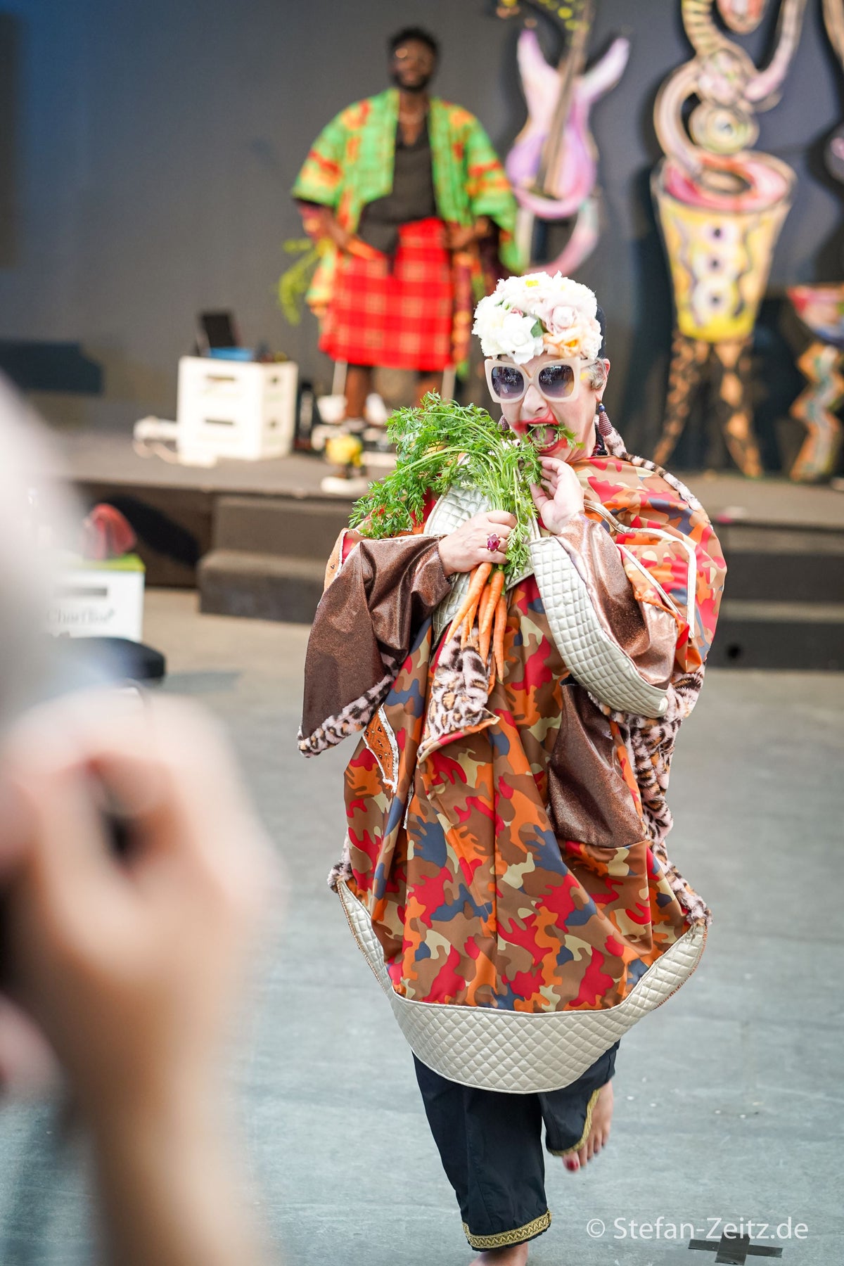 Japan meets Afghanistan meets Bulgaria Poncho - PAULINA'S FRIENDS