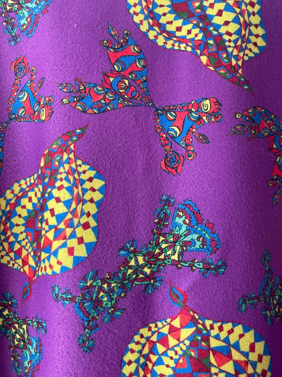 Purple Patchwork Dress - PAULINA'S FRIENDS