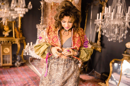 Victorian Bomber with Puff Sleeves - PAULINA'S FRIENDS