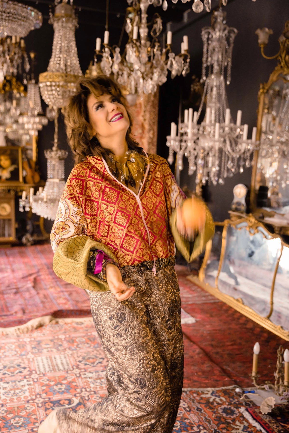 Victorian Bomber with Puff Sleeves - PAULINA'S FRIENDS