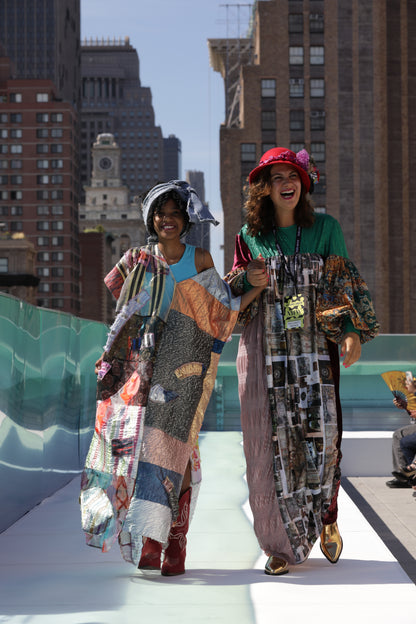 NYFW Byzantium Long Dress - PAULINA'S FRIENDS