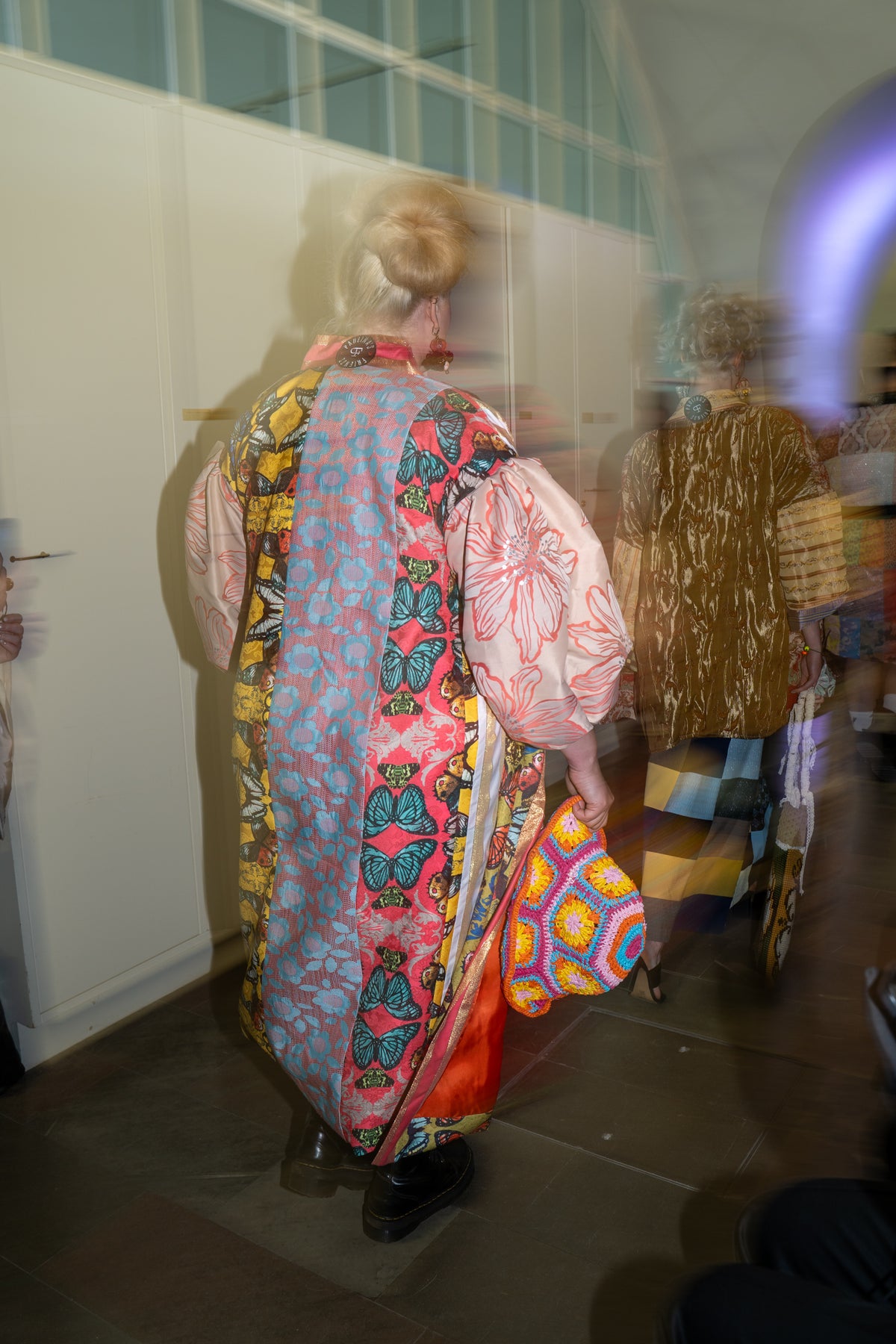 Puff Sleeves Long Butterfly Kimono - PAULINA'S FRIENDS
