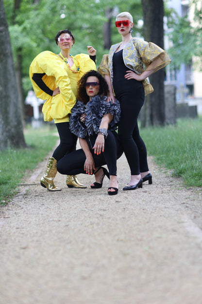 Yellow wing dress - PAULINA'S FRIENDS