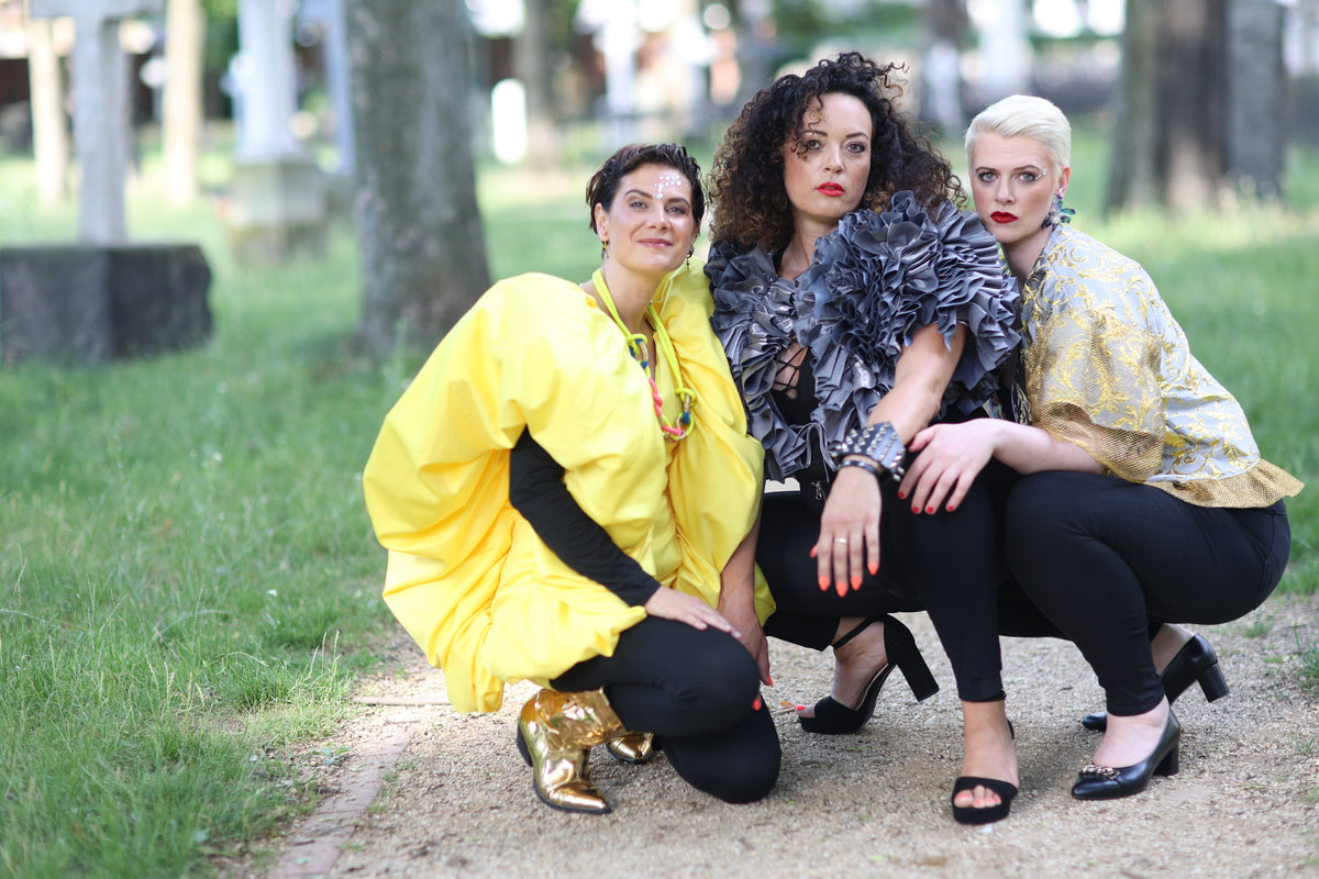 Yellow wing dress - PAULINA'S FRIENDS