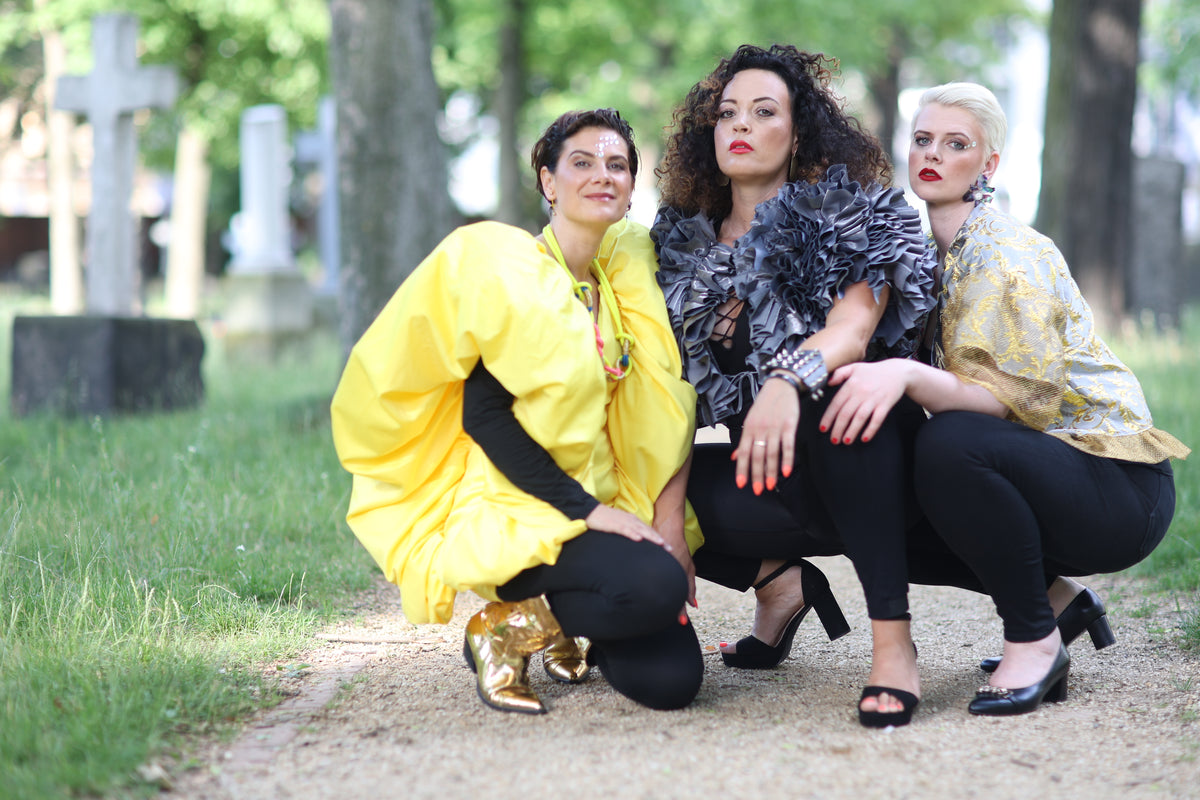 Yellow wing dress - PAULINA'S FRIENDS