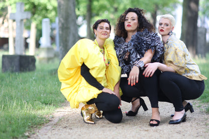 Yellow wing dress - PAULINA'S FRIENDS