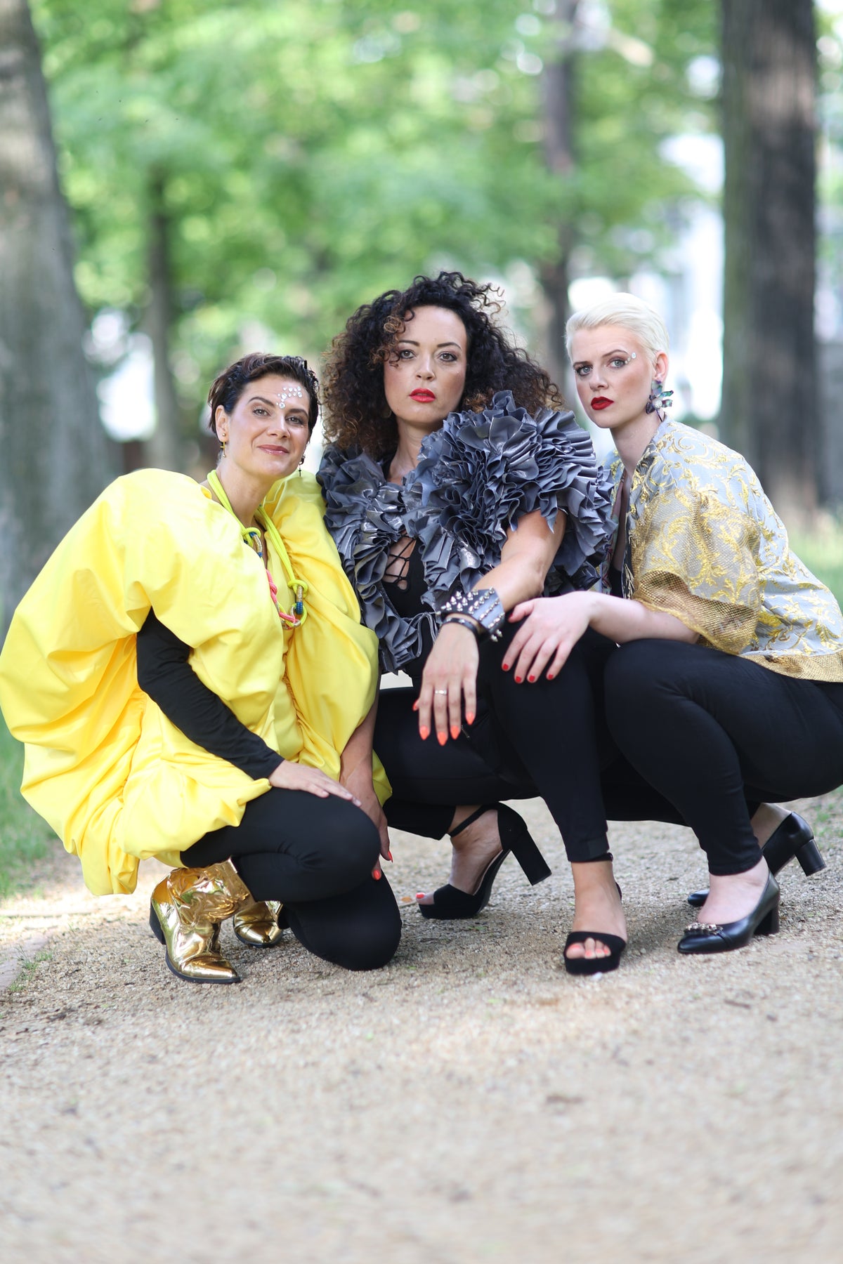 Yellow wing dress - PAULINA'S FRIENDS