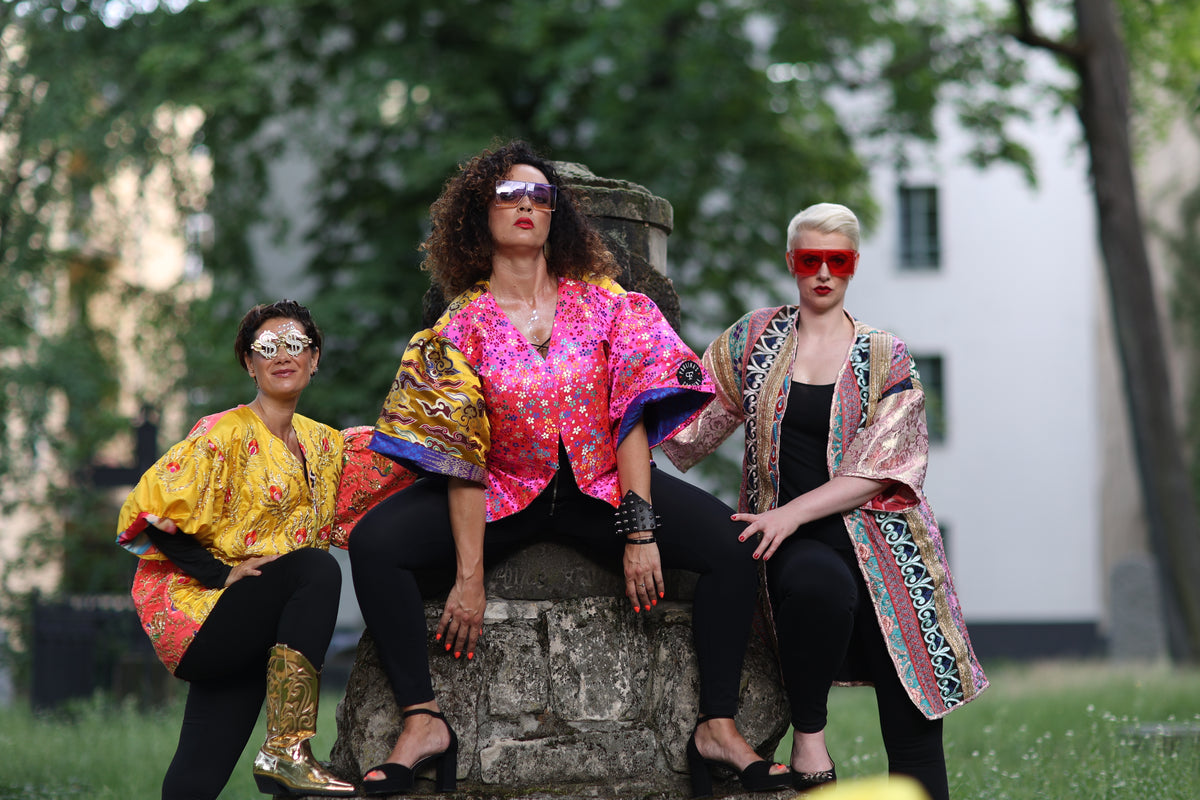 Pink Curry kimono - PAULINA'S FRIENDS