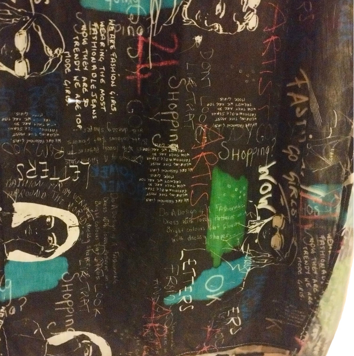 Long Collage Dress - PAULINA'S FRIENDS