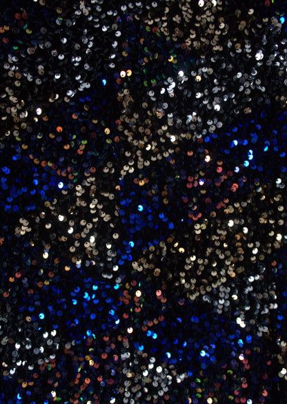 Blue Paillettes Dress - PAULINA'S FRIENDS