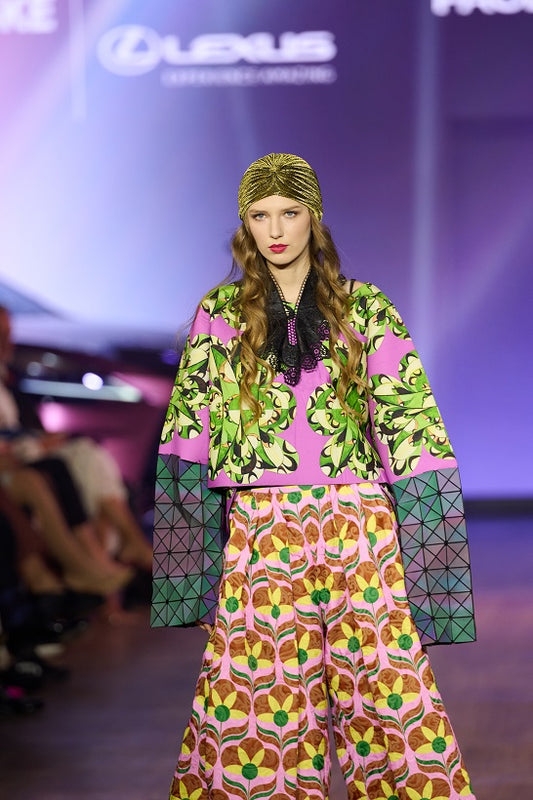 Geometrical Palazzo Pants - PAULINA'S FRIENDS