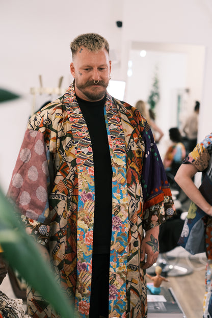Japanese Long Kimono - PAULINA'S FRIENDS