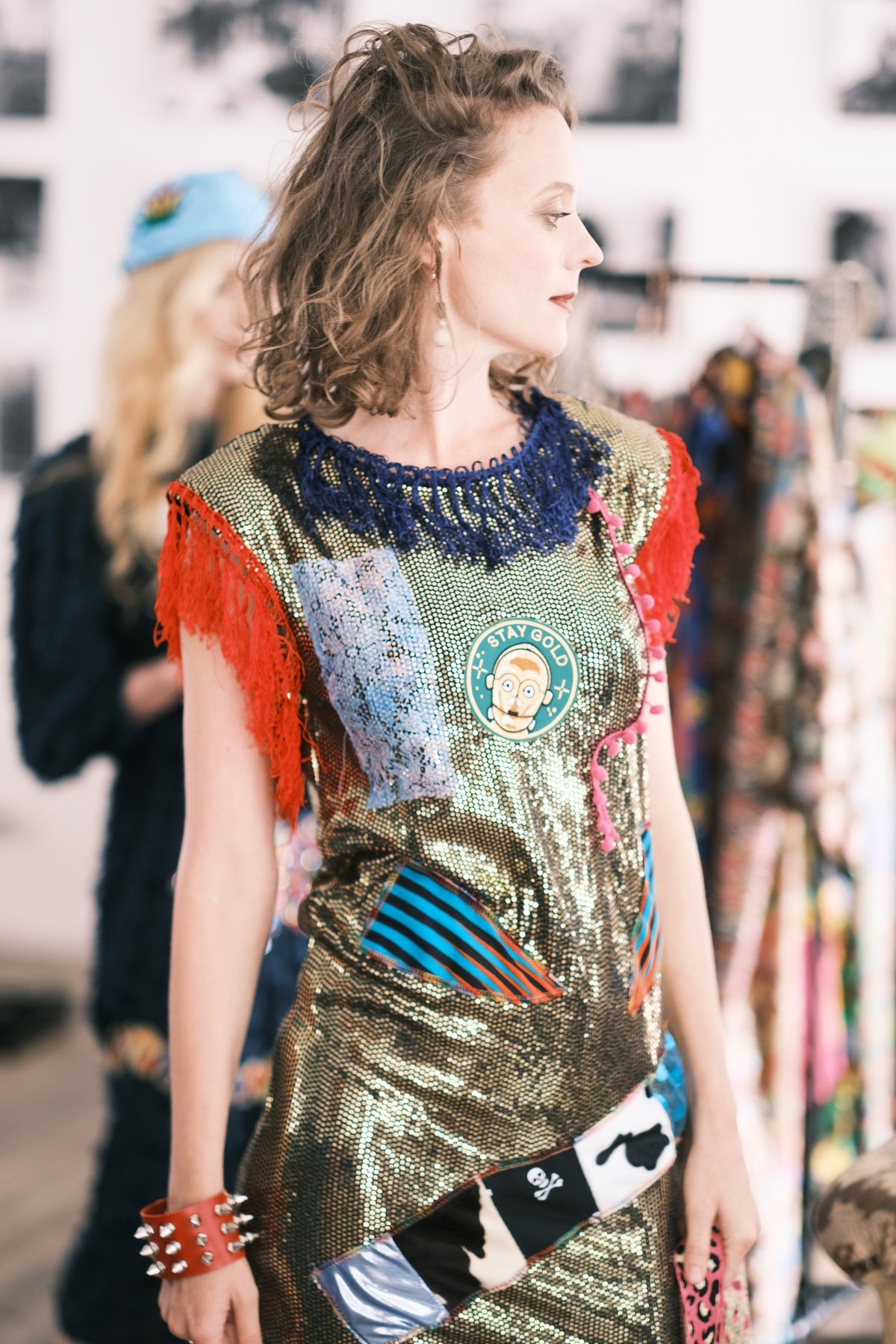 Golden Glam Dress - PAULINA'S FRIENDS