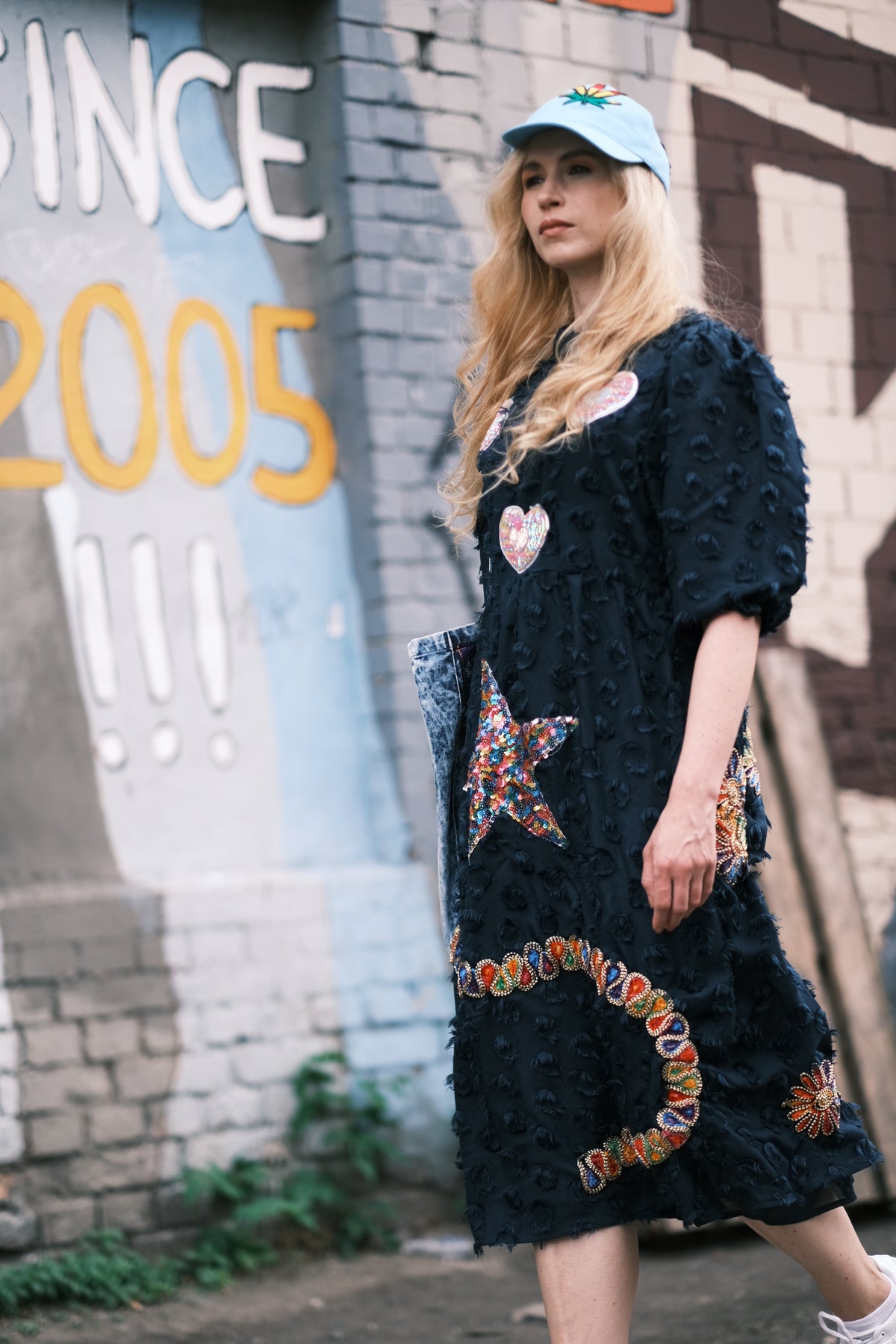 Navy Blue Dress - PAULINA'S FRIENDS