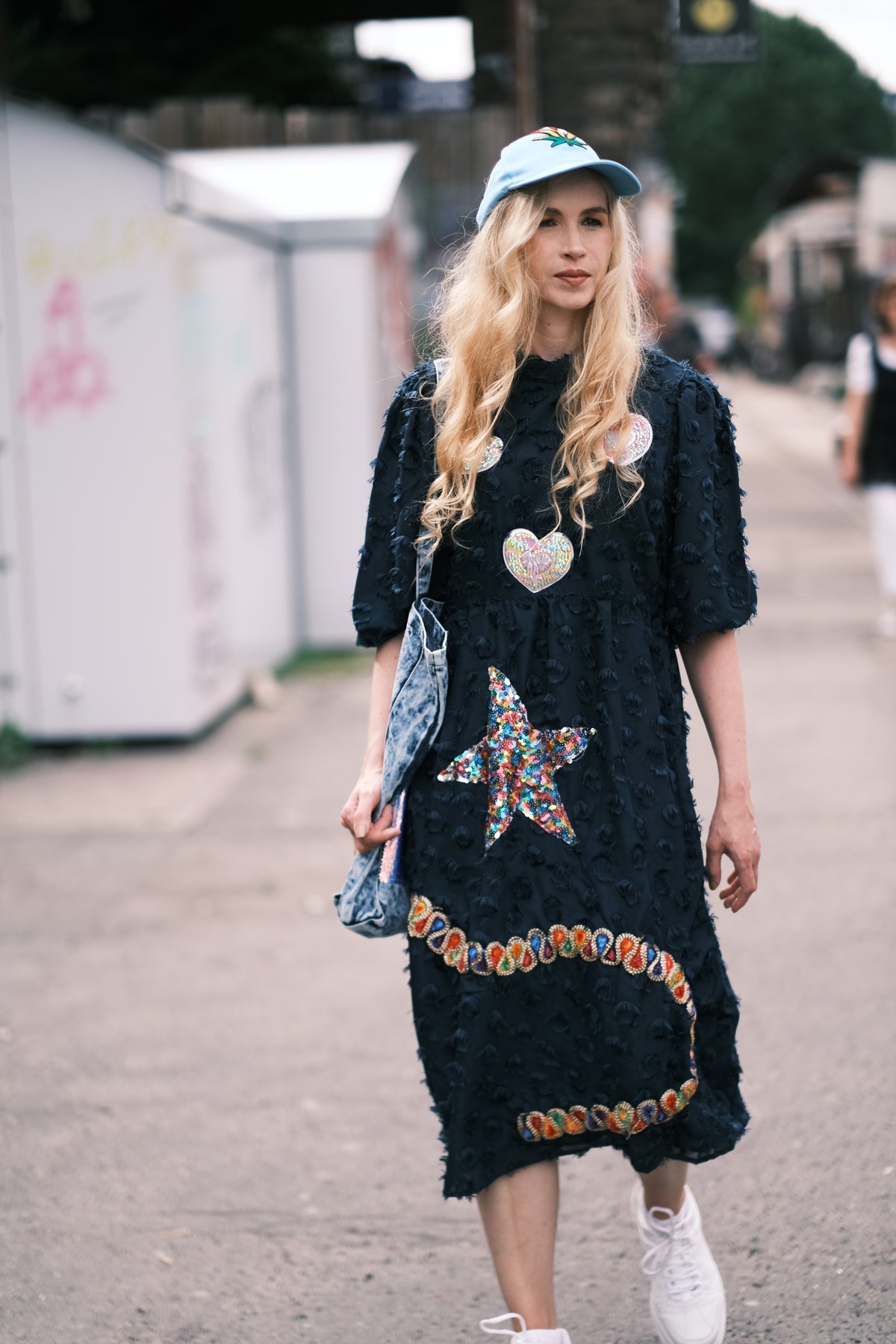 Navy Blue Dress - PAULINA'S FRIENDS