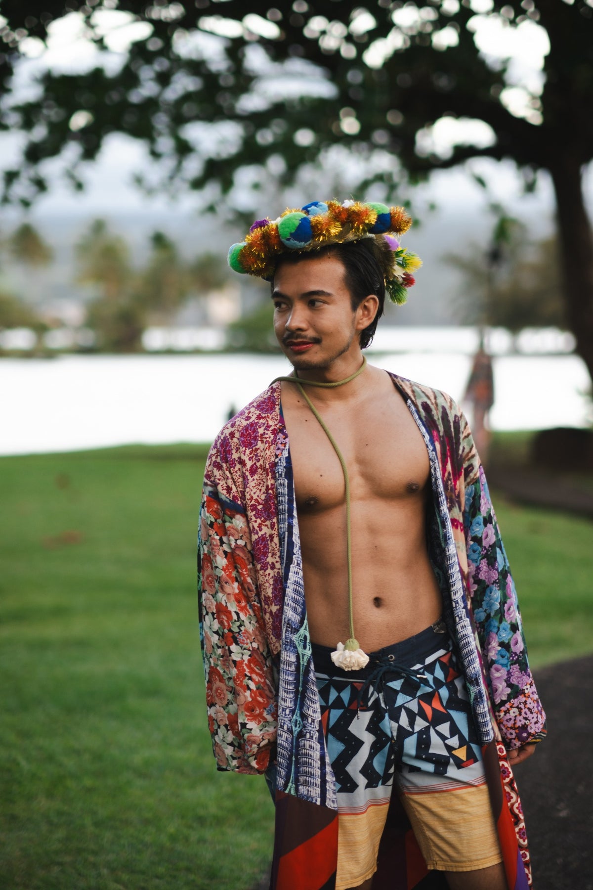 Hawaii Flower Dress 25