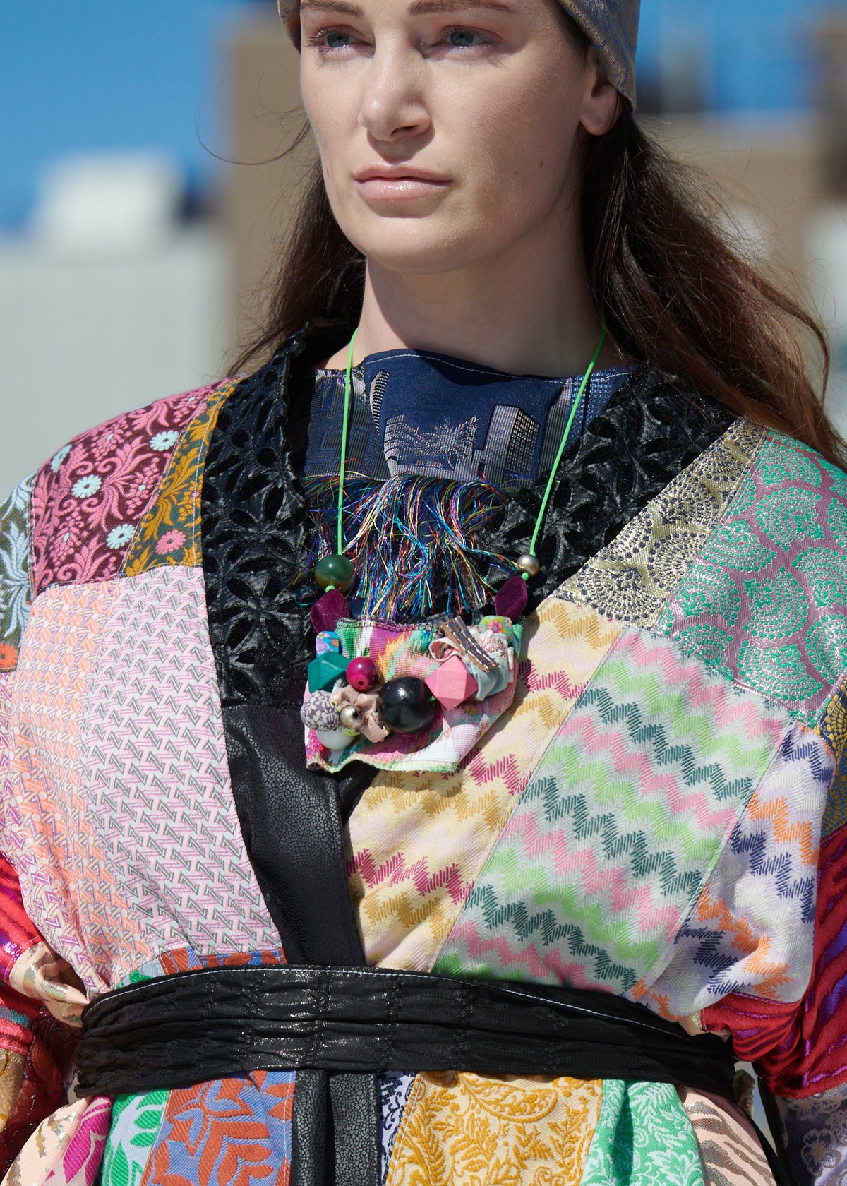 NYC Patchwork Kimono - PAULINA'S FRIENDS
