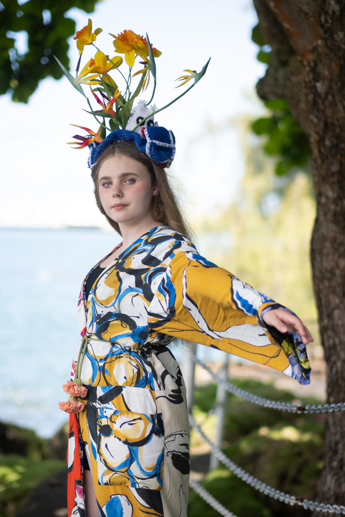 Hawaii Flower Dress 13